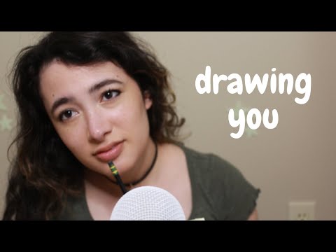 ASMR 📝 Art Student Draws You