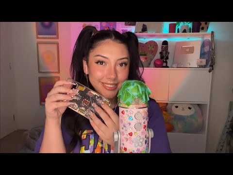 ASMR searching for bugs, beeswax wraps, tapping, face brushing | @butterflyasmr6509‘s fave triggers!
