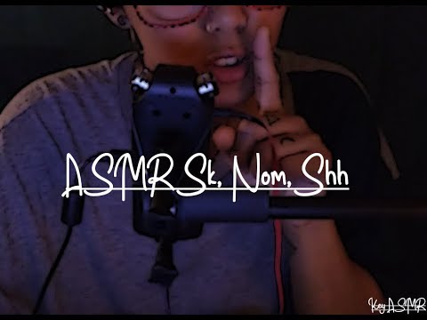 ASMR Sk, Nom, Shh || ASMR by KeY ||