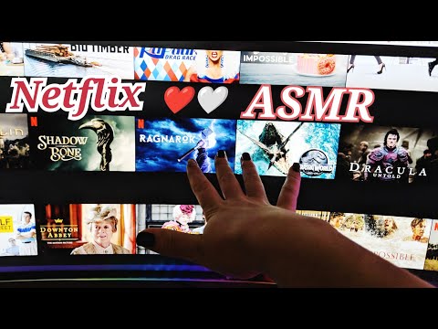 ASMR Netflix Fast Tv Tracing, Tapping and Whisper (mega fan favorite asmr)