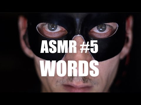 [ASMR English] WORDS
