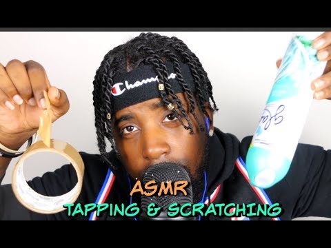 ASMR | Tapping & Scratching | Tingly Sound Assortment | ( Tingle Heaven ) ~