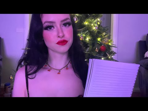 ASMR asking you personal questions 👀✍️