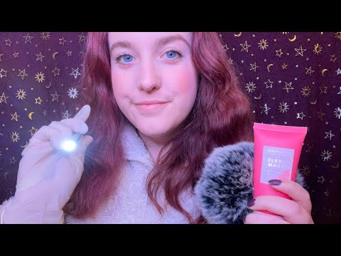 ASMR | Sleepy Clinic with Light Triggers and a Guided Meditation ✨