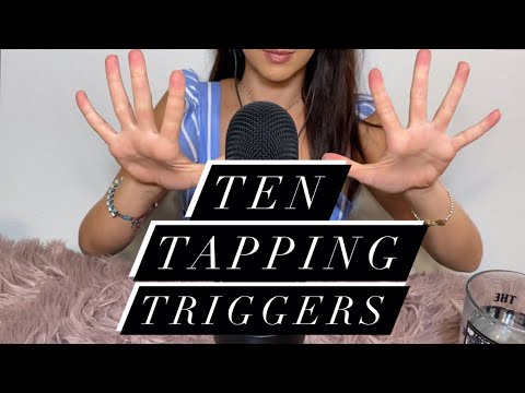 ASMR - [No Talking] 10 Relaxing And Soothing Tapping Triggers, For The Best Sleep! [1080p 60fps]