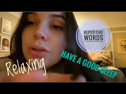 ASMR| repeating words and phrases