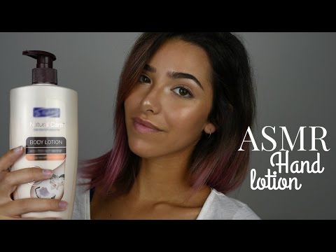 ASMR Lotion sounds (Hands, Arms)