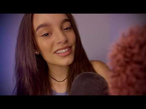 ASMR | Mouth sounds | face brushing | personal attention