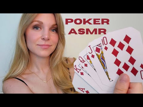 ASMR | Play Poker with Me! (Soft Speaking with Fluffy Mic)  acmp
