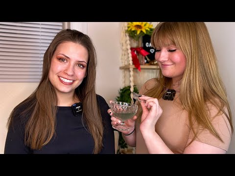 ASMR Real Person Bridesmaid Makeup & Skincare | Tingly "Unintentional Style" Roleplay for Relaxation