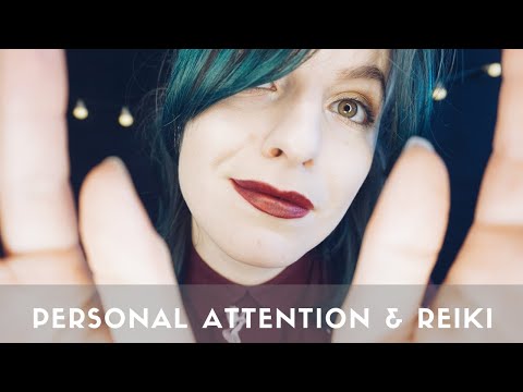 ASMR 💤 Relaxing personal attention 🖐️ Hand movements 💆 Face touching & Reiki