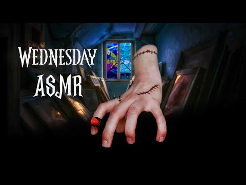 ASMR Thing Does Your Makeup (Wednesday RP)