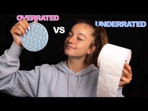 ASMR - OVERRATED VS UNDERRATED TRIGGERS!