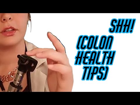 Doctor explains 3 Ways To Protect Your Colon (in ASMR) | SHH!