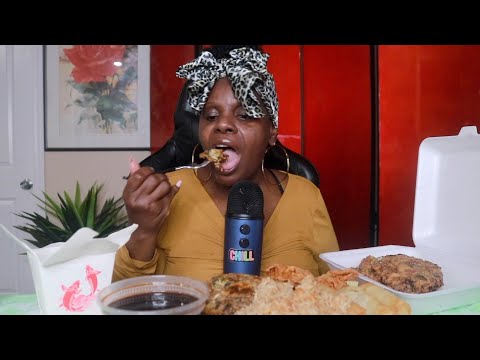 Brown Sauce And Rice Eat Dinner With Me ASMR Eating Sounds