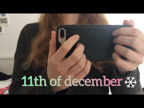 ASMR | 11th of december | 11 min of IPhone tapping 🧤⛄️