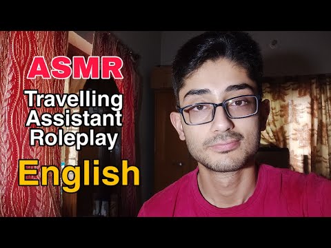 ASMR 🇮🇳 Indian Traveling Assistant Roleplay (English) • Deep Male Voice, Keyboard Sounds