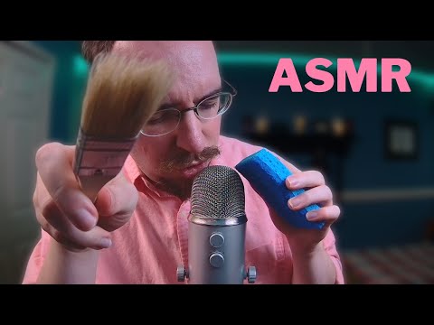 asmr | mouth sounds + mic brushing