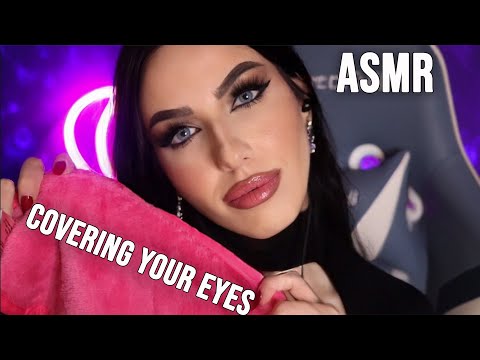 ASMR - Covering Your Face To Make You Fall Asleep In 10 Min