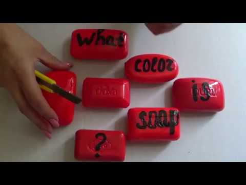 What is your favorite color?\Dry Soap carving ASMR\No talking