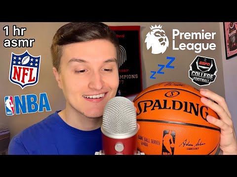 ASMR | Whispering About Sports Until You Sleep 💤🏈 (1 HOUR)