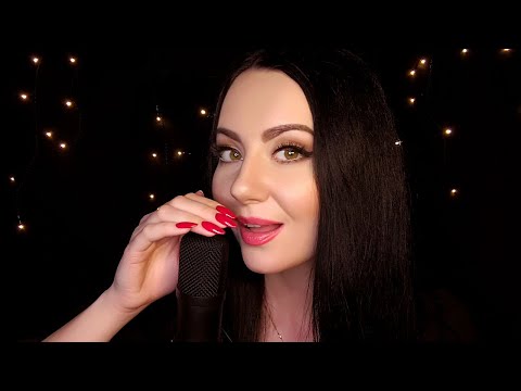 ASMR 👄 Wet Mouth Sounds + Tongue Fluttering + Kisses