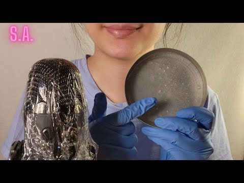 Asmr | Playing with Putty on Mic Sound (Quiet)