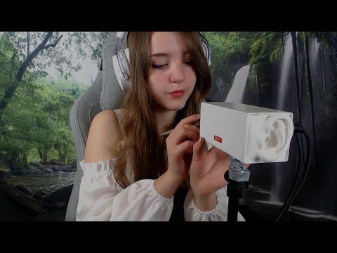 ASMR - Gentle brushing (trying out new brushes)