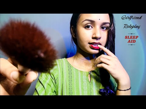 [ASMR] Indian Girlfriend Comforts You After a Hard Day Roleplay |Personal Attention| Tingle ASMR