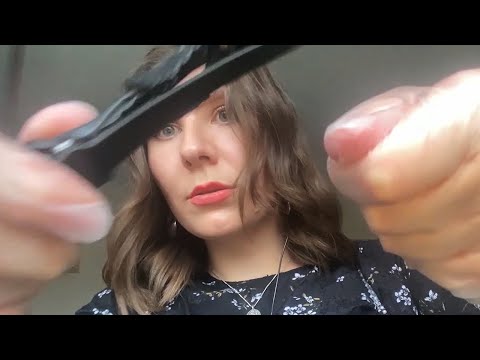 First time trying ASMR - My favourite triggers (Haircut/lid sounds/gloves/personal attention)
