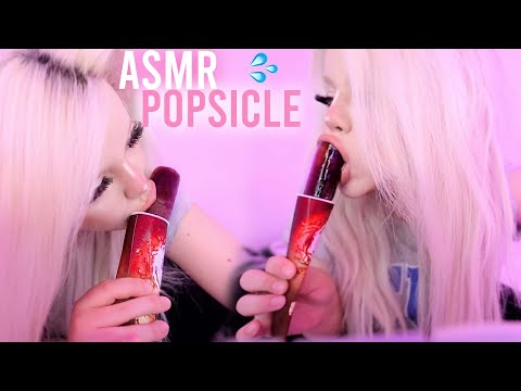 POPSICLE ASMR 🍦💦 *extreme licking and sucking sounds*