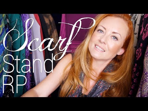 ASMR 🌟 Scarf Stand Role Play 🛍
