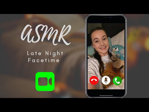 asmr best friend calls you on facetime before bed (LoFi/iPhone)