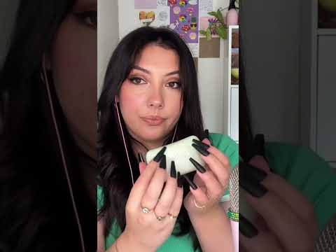ASMR soap tapping & scratching (full video on my channel)