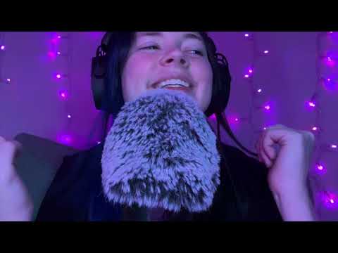 ASMR Loud, Fast and Aggressive Close Up Whispers, Mouth Sounds and Hand Sounds