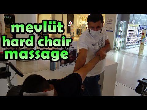 ASMR physiotherapy chair massage +mevlüt head, back, elbow, neck, shoulder, foot, ear, sleep massage