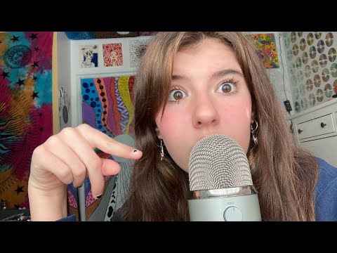 INAUDIBLE WHISPERING [ASMR] mouth sounds!!