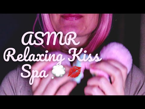 Relaxing and Tingly Kiss Spa (up-close kissing sounds, face touching) | ASMR Nordic Mistress