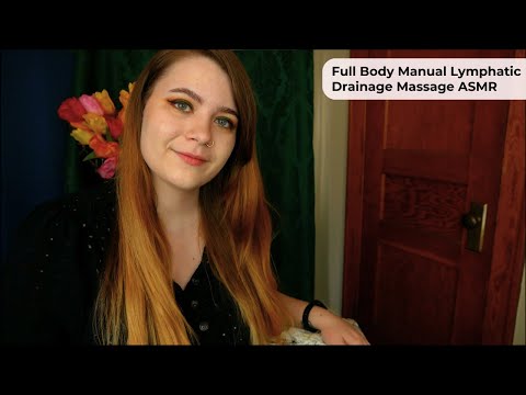 Full Body Manual Lymphatic Drainage Massage Treatment ✨ ASMR Soft Spoken Personal Attention RP
