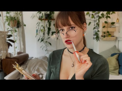 ASMR ❤️‍🔥 Asking you extremely personal questions | interview roleplay [german | deutsch]