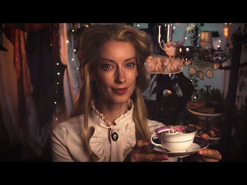 ASMR 🍰 Spilling the Afternoon Tea w/ Your Friend, Marian Brook 🍵 The Gilded Age, Victorian Era