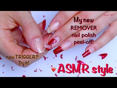 💅🏻 NO nail polish remover? No Problem with this my new PEEL-OFF! 💪🏻 Soft and relaxing ASMR style ✶
