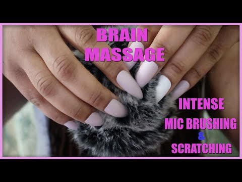 ASMR | Intense Brain Massage (Mic Scratching and Brushing)