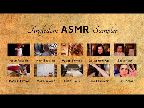Sample 10 Different Types of ASMR (Used at the South Australian Museum)