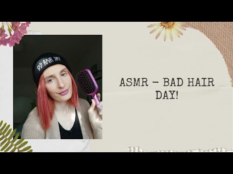 ASMR - Hair brushing + hand movements ❤️