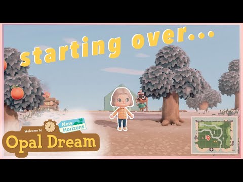 [ASMR] Starting Over My Animal Crossing Island ✨ Opal Dream ep.1 (whispered gameplay)