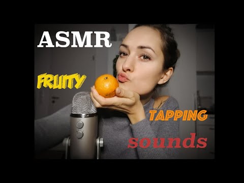 My very first ASMR fruity TAPPING SOUNDS to relax
