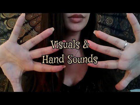 ASMR Fast Aggressive Hand Sounds & Visuals | Nail Clicking & Tapping, Hand Movements