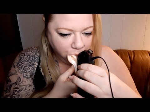 ASMR Ear eating on BF's couch (no talking) PATREON TEASER