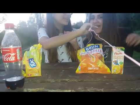 ASMR EATING (With my cousin)